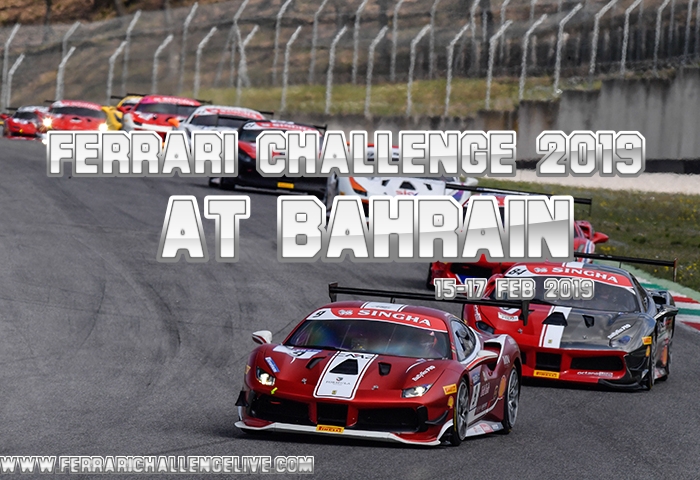 Ferrari Challenge Bahrain 2019 Live Stream