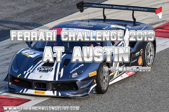 Ferrari Challenge Austin Live Stream 2019