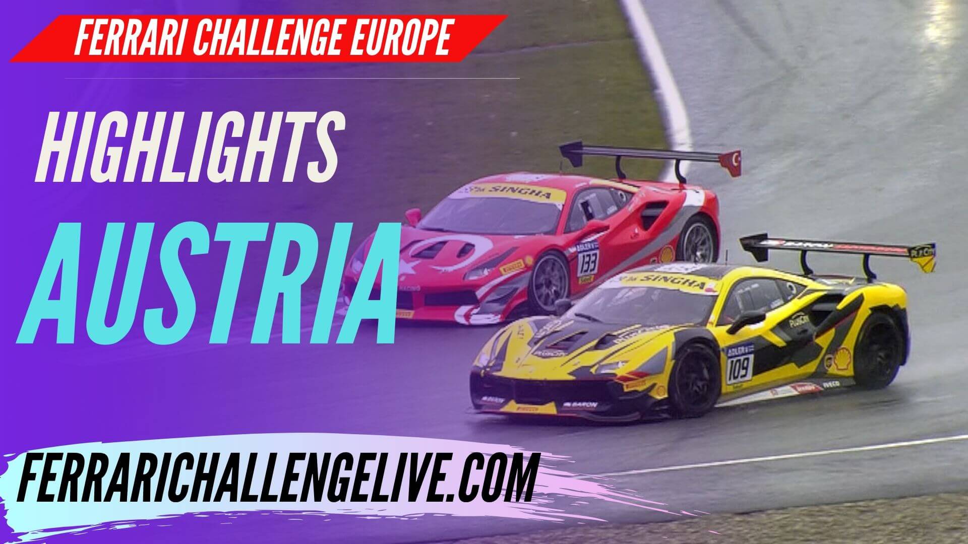 Austria Ferrari Challenge Europe Highlights 2019