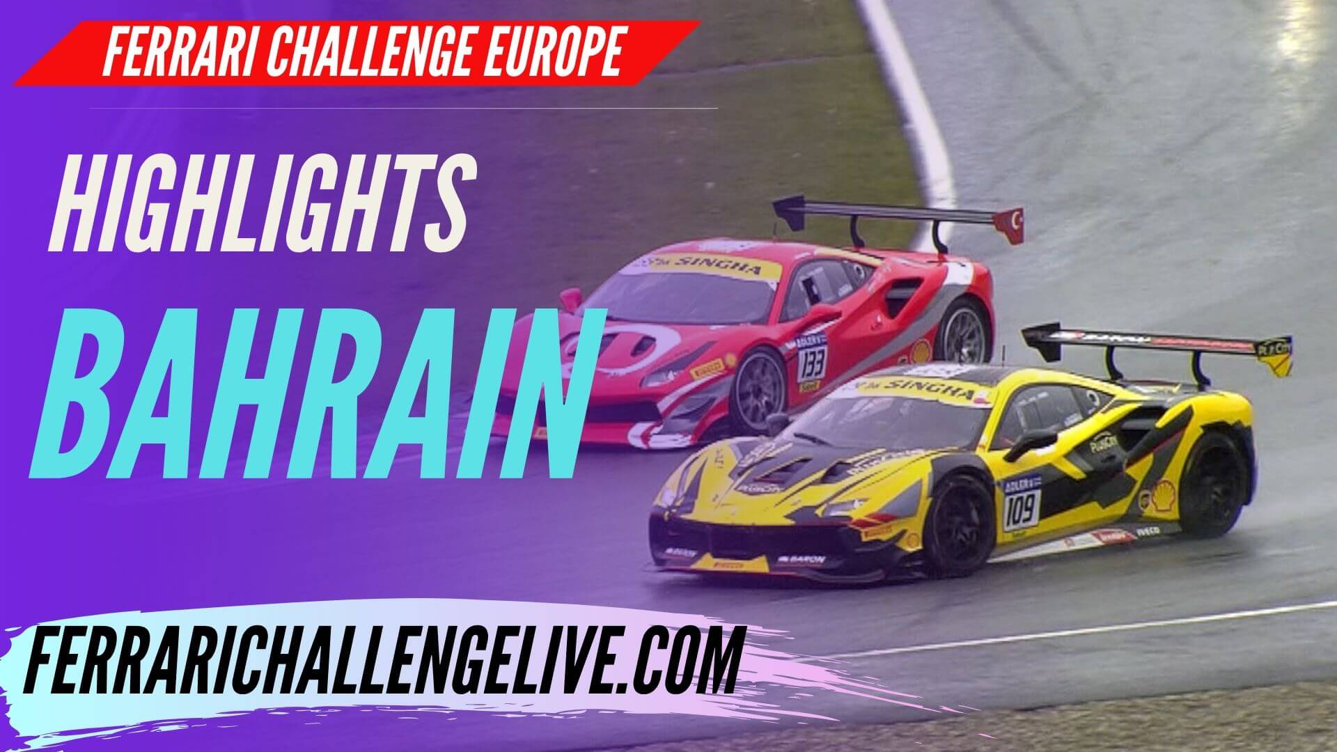 Bahrain Ferrari Challenge Europe Highlights 2019