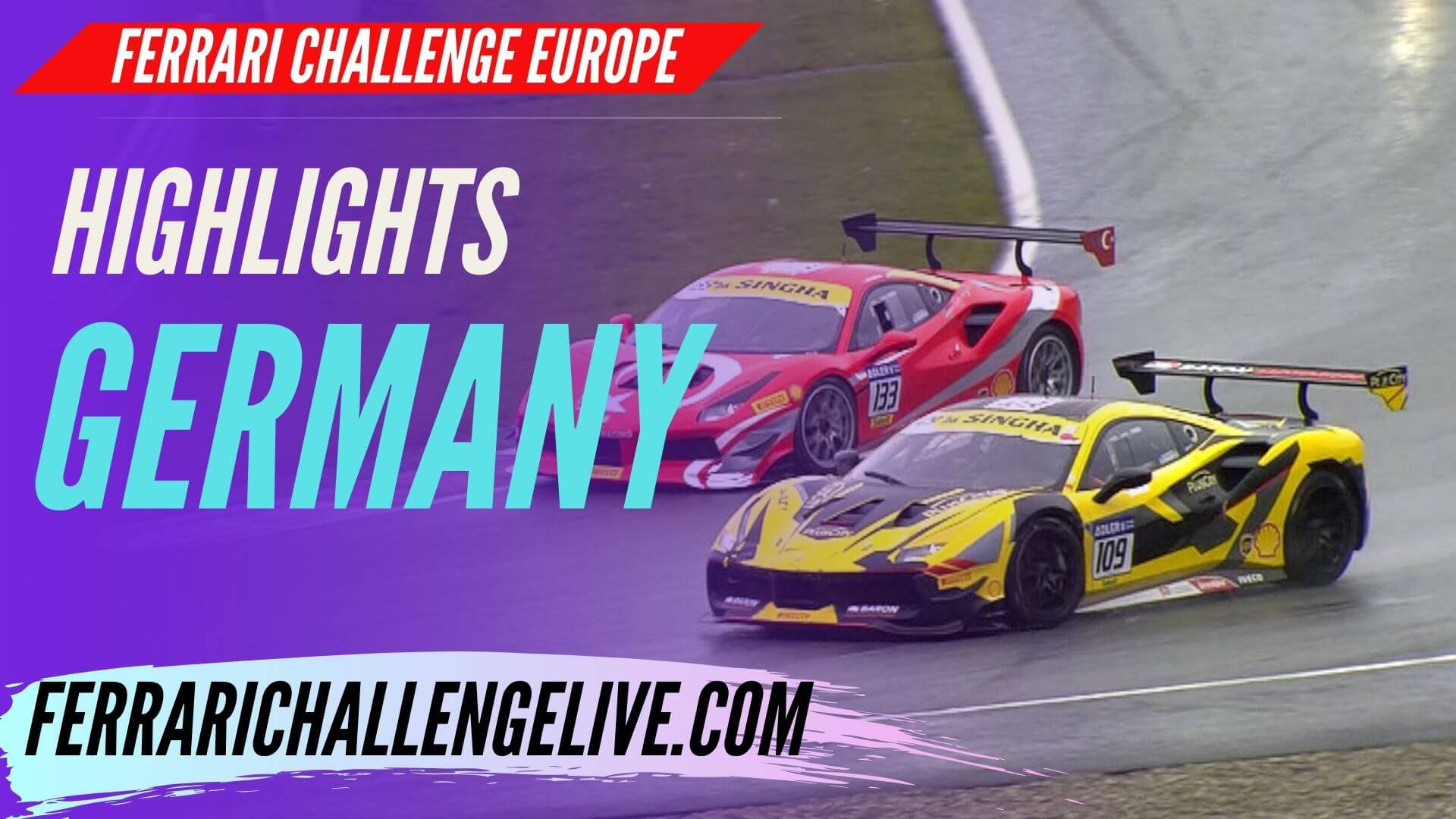 Germany Ferrari Challenge Europe Highlights 2019