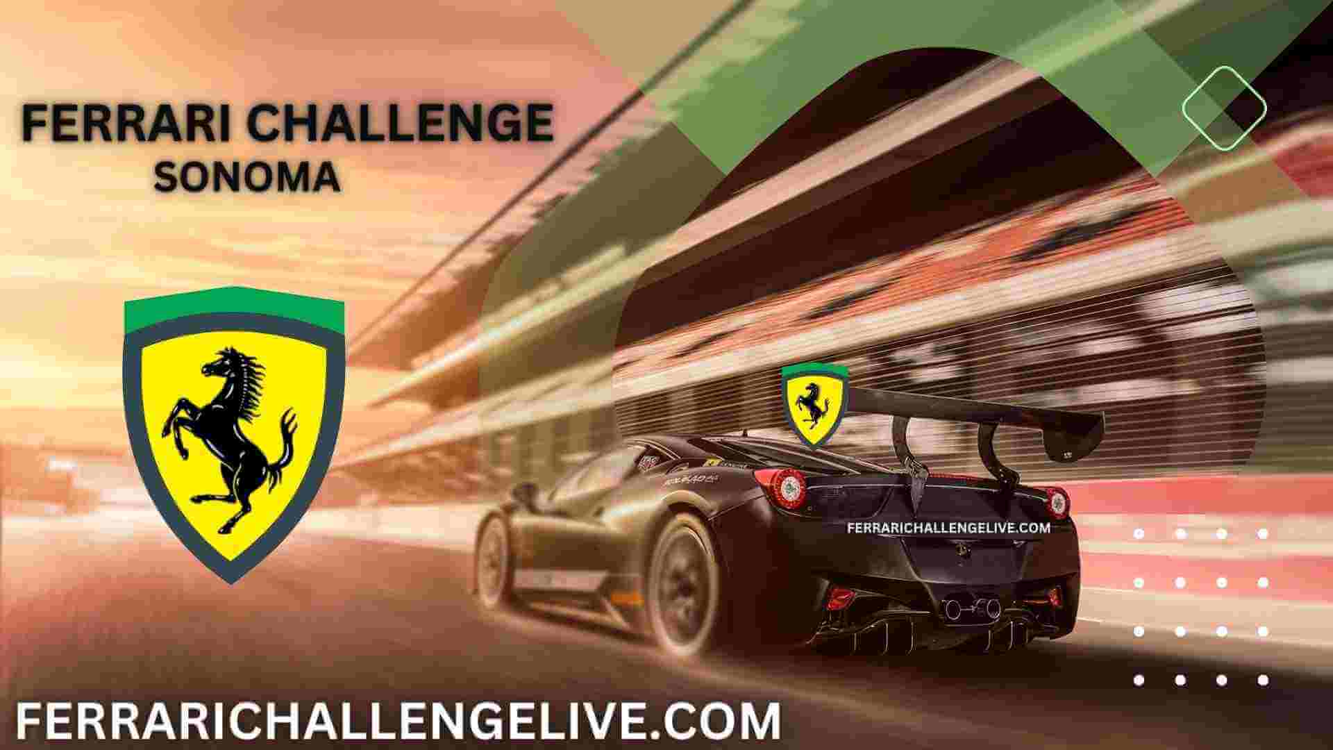 Sonoma Ferrari Challenge North America Live Stream